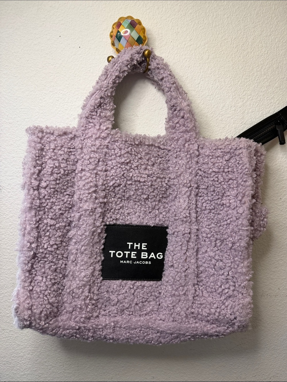 Marc Jacobs Lavender Teddy Tote Bag